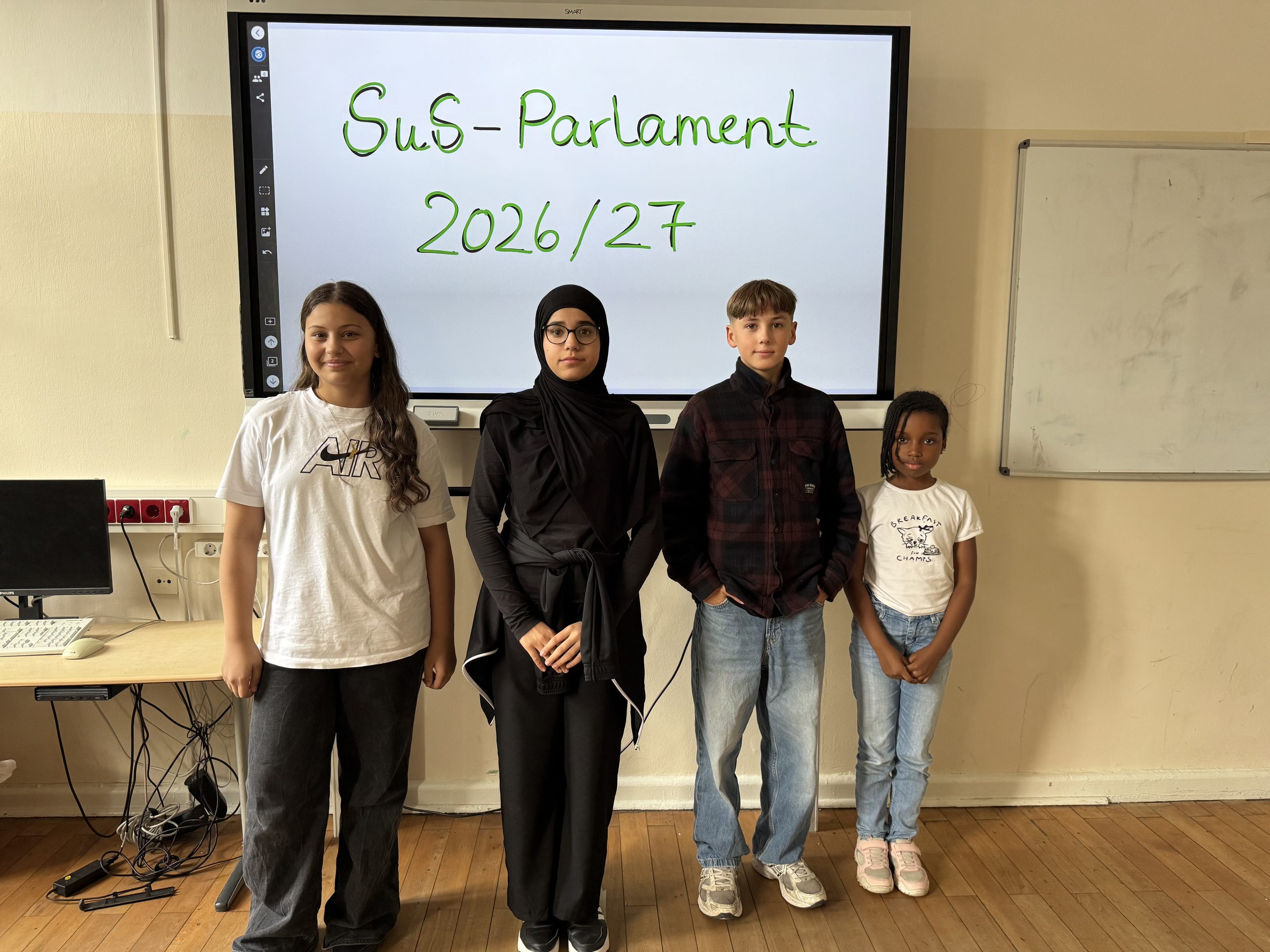 Unsere gewählten Schulsprecher*innen